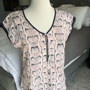 Pink Python top